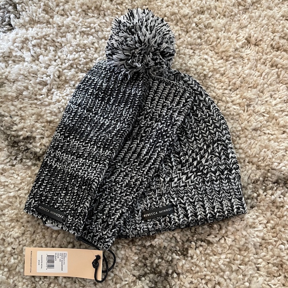 Rebecca Minkoff Beanie and Glove Set